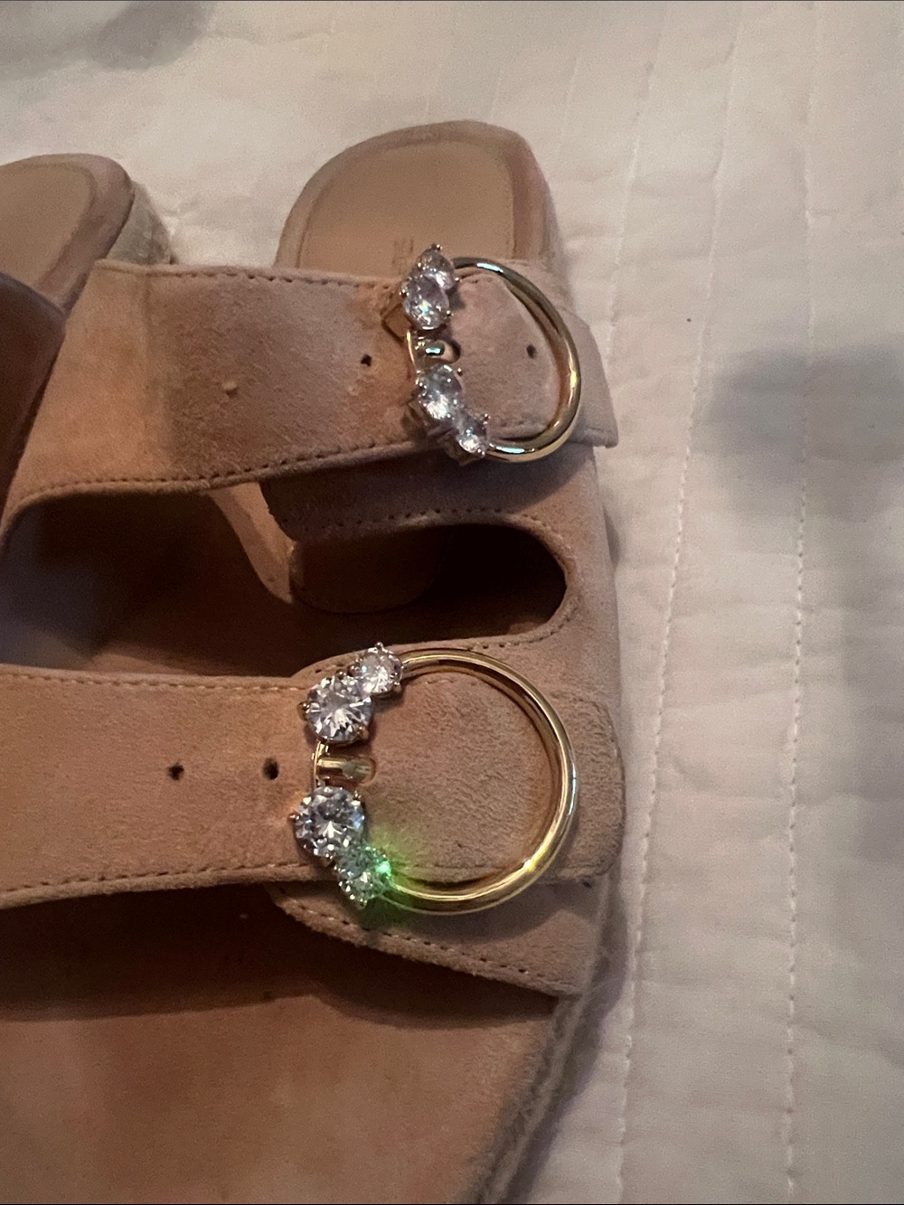 Stuart Weitzman tan sandals- 10 - Picture 3 of 6